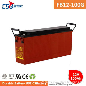 Csbattery 12V 100ah Hot-Sale Gel Battery for Forklift/Telecom/Inverter/Anti-Theft-and-GPS/Security/Amy
